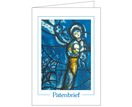 Patenbrief – Motiv Marc Chagall mit Eindruck